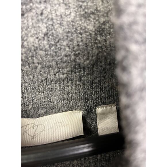 RD Style Turtleneck sweater Womens medium gray Wool blend Casual Preppy - Picture 6 of 7